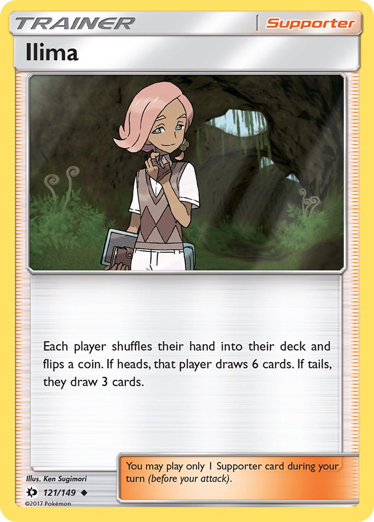 Ilima 121/149 Reverse Uncommon - MissingNo.