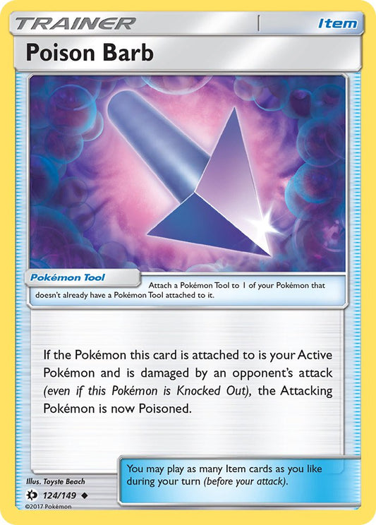 Poison Barb 124/149 Reverse Uncommon - MissingNo.