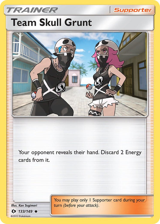 Team Skull Grunt 133/149 Reverse Uncommon - MissingNo.