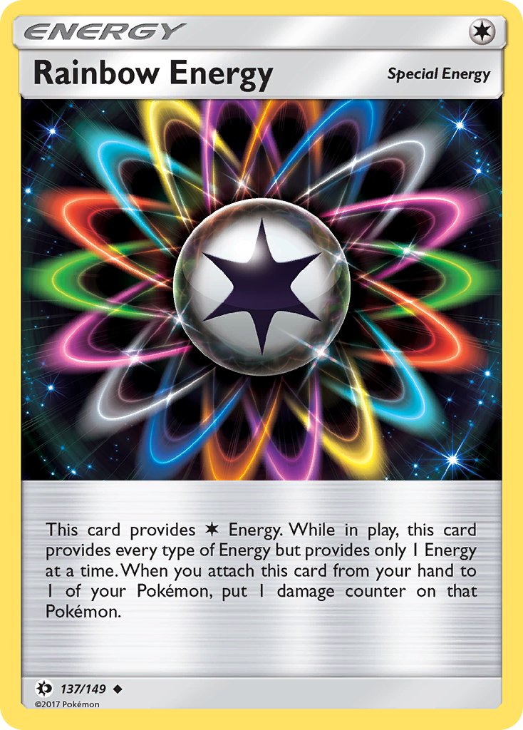 Rainbow Energy 137/149 Uncommon - MissingNo.