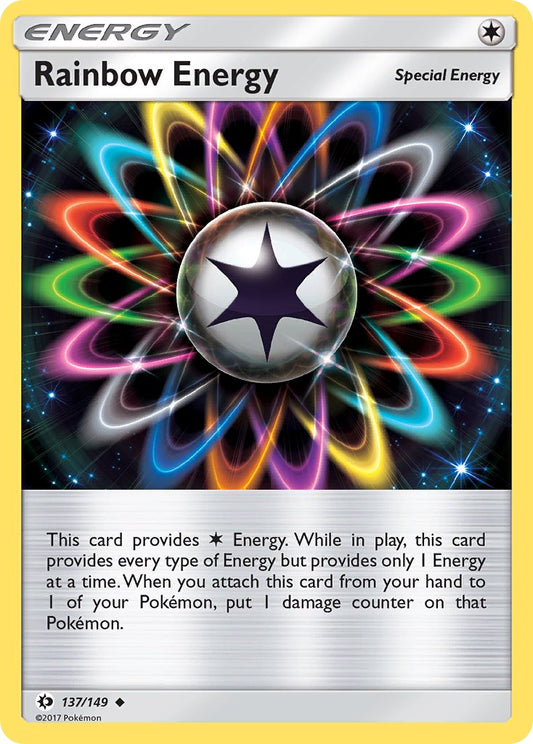 Rainbow Energy 137/149 Reverse Uncommon - MissingNo.