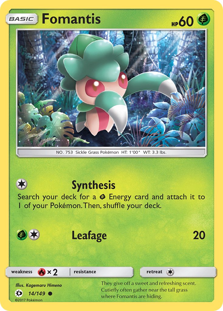 Fomantis 14/149 Common - MissingNo.
