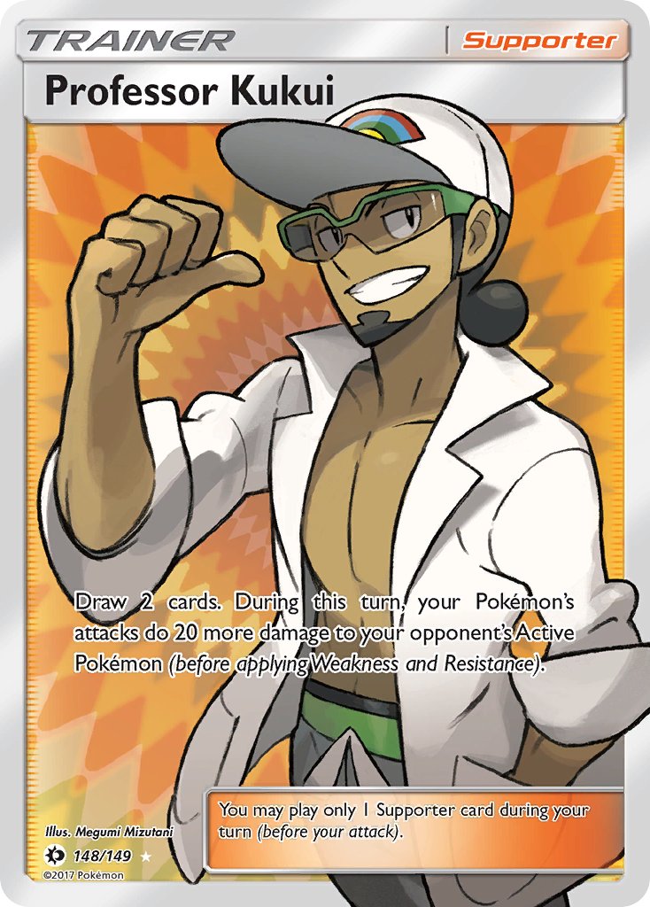 Professor Kukui 148/149 Holo Ultra Rare - MissingNo.