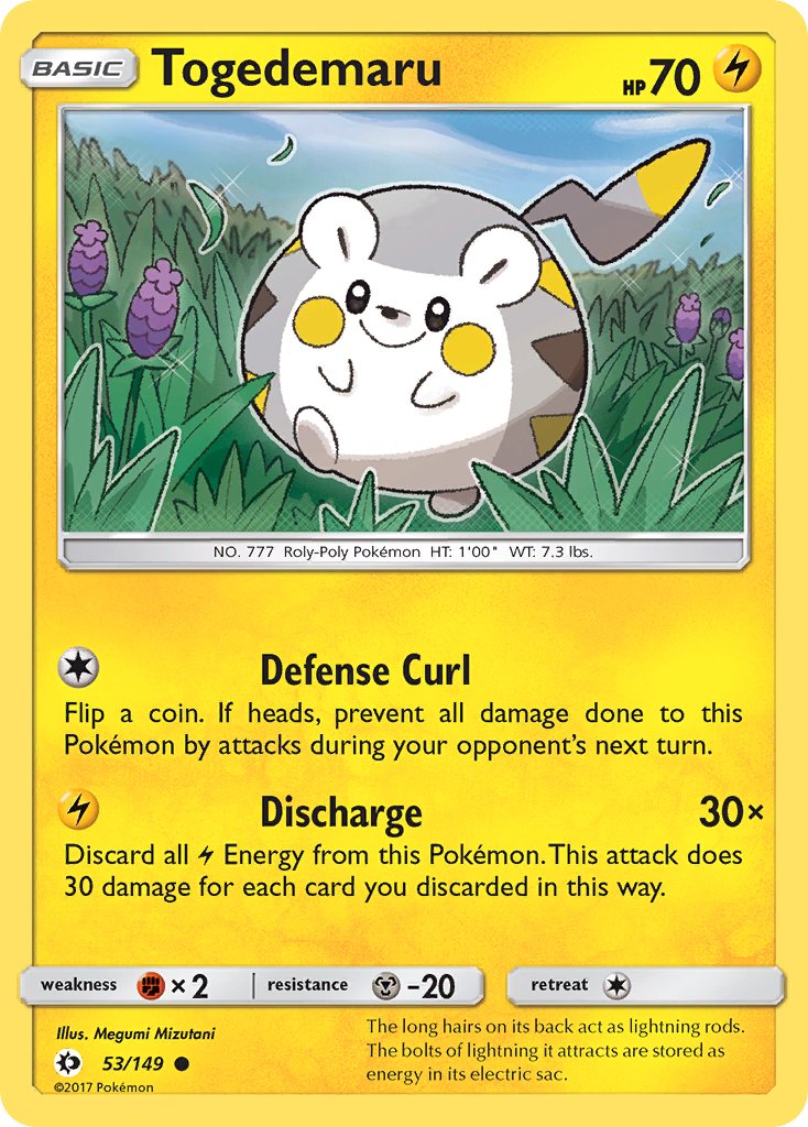 Togedemaru 53/149 Common - MissingNo.