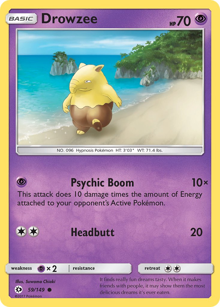 Drowzee 59/149 Common - MissingNo.