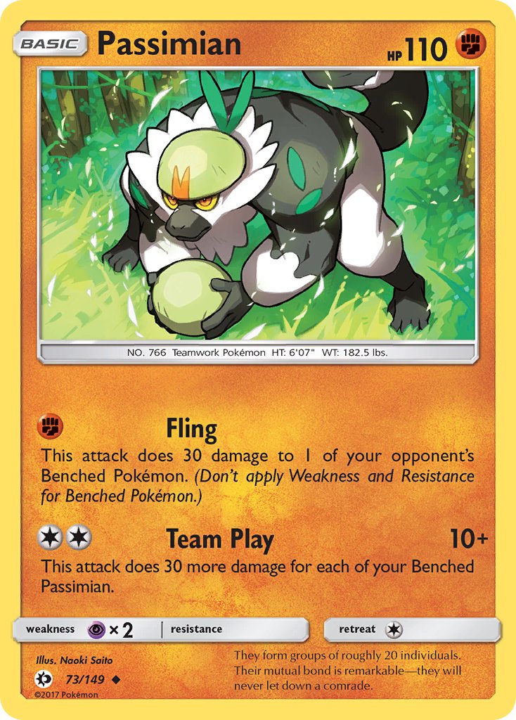 Passimian 73/149 Reverse Uncommon - MissingNo.