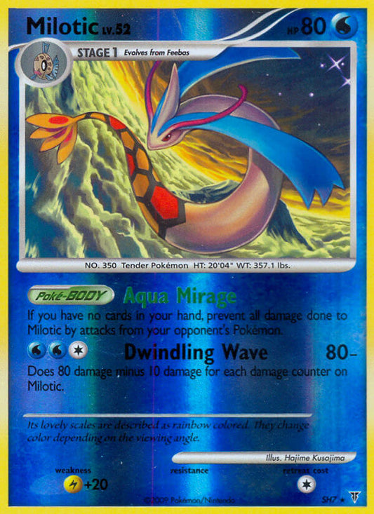Milotic SH7 Reverse Secret Rare - MissingNo.