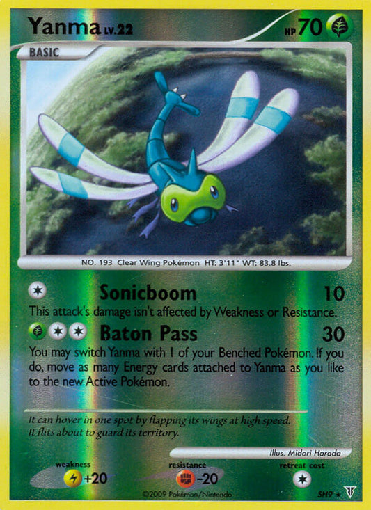 Yanma SH9 Reverse Secret Rare - MissingNo.