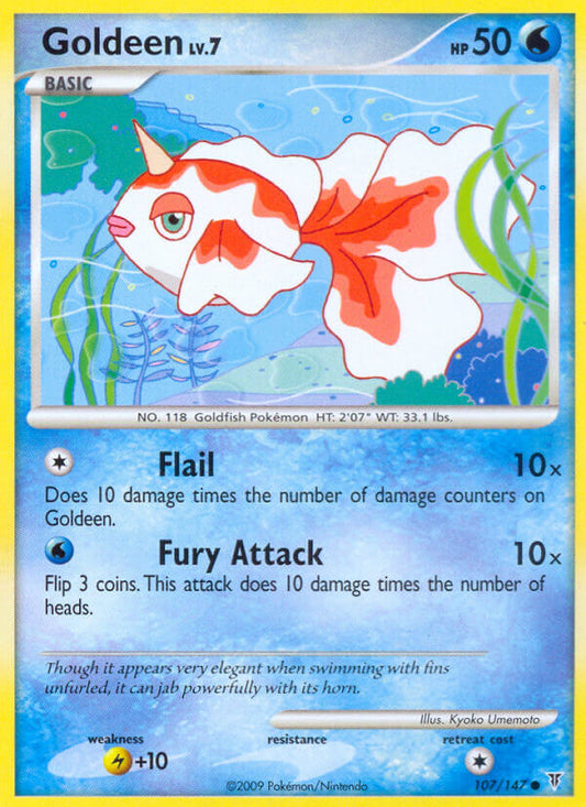 Goldeen 107/147 Common - MissingNo.