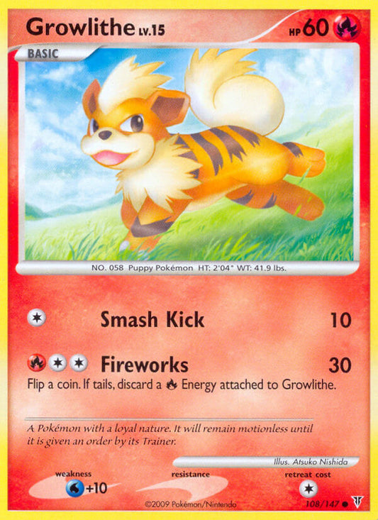 Growlithe 108/147 Common - MissingNo.