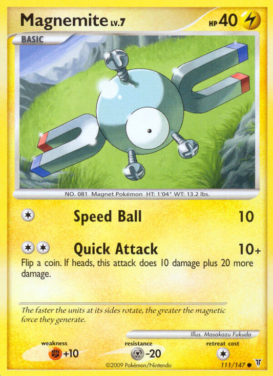 Magnemite 111/147 Common - MissingNo.