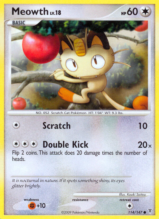 Meowth 114/147 Reverse Common - MissingNo.