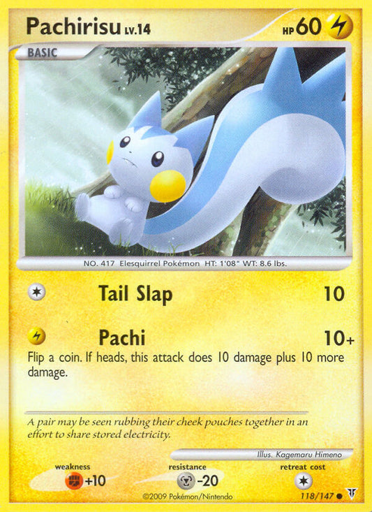 Pachirisu 118/147 Common - MissingNo.