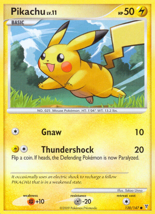 Pikachu 120/147 Reverse Common - MissingNo.