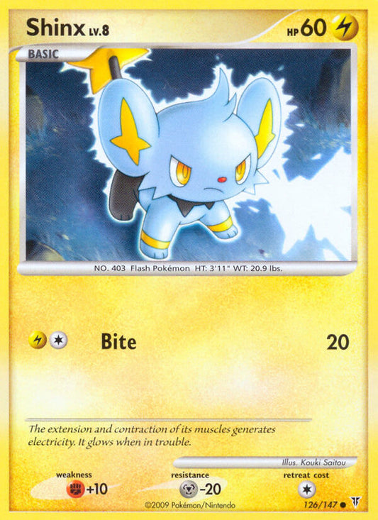 Shinx 126/147 Common - MissingNo.