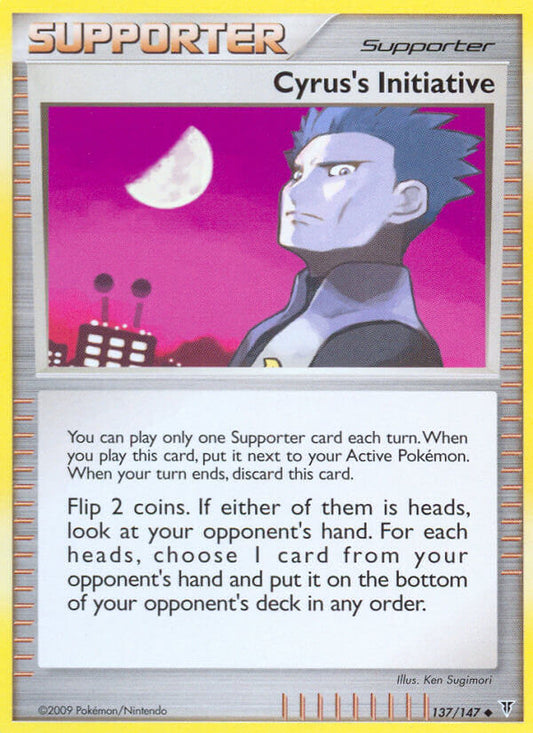 Cyrus's Initiative 137/147 Reverse Uncommon - MissingNo.