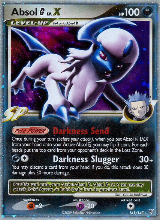 Absol G LV.X 141/147 Holo Rare LV.X - MissingNo.