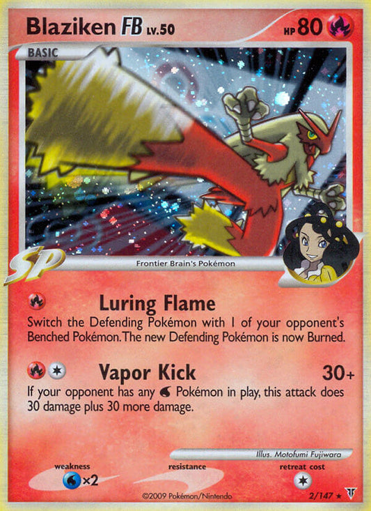Blaziken FB 2/147 Holo Rare - MissingNo.