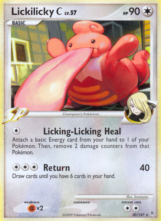 Lickilicky C 30/147 Reverse Rare - MissingNo.