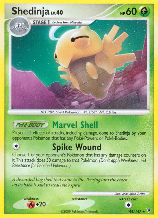 Shedinja 44/147 Reverse Rare - MissingNo.