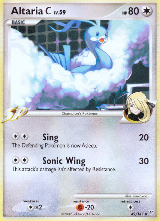 Altaria C 49/147 Reverse Uncommon - MissingNo.
