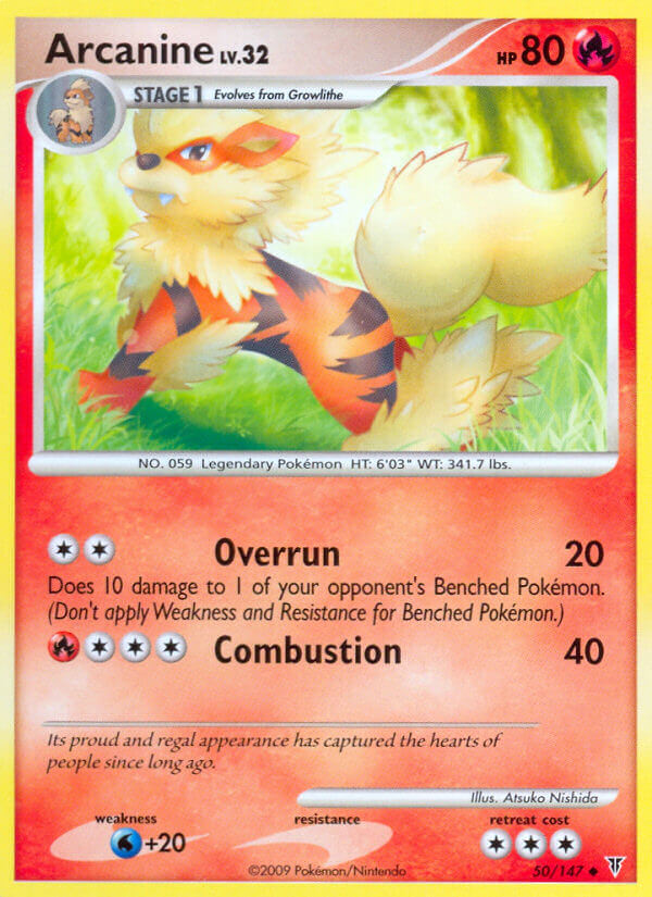 Arcanine 50/147 Uncommon - MissingNo.