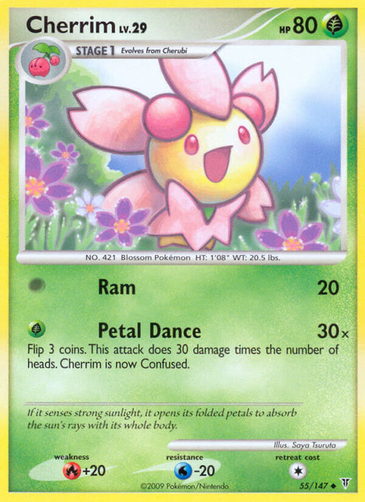 Cherrim 55/147 Reverse Uncommon - MissingNo.