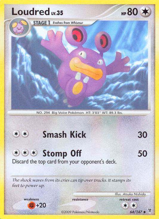 Loudred 64/147 Reverse Uncommon - MissingNo.