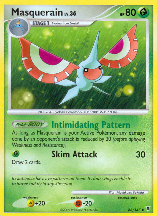 Masquerain 68/147 Reverse Uncommon - MissingNo.