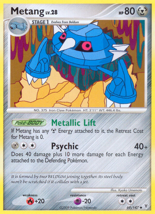 Metang 69/147 Reverse Uncommon - MissingNo.