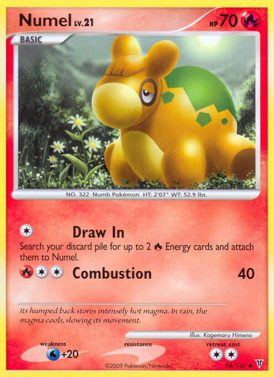 Numel 74/147 Reverse Uncommon - MissingNo.