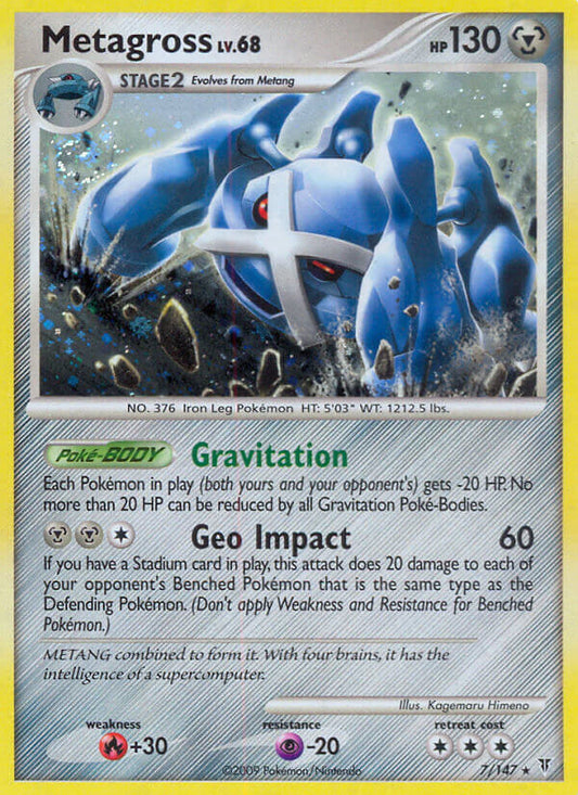 Metagross 7/147 Reverse Rare - MissingNo.