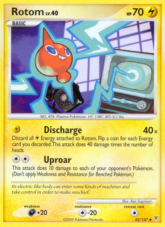 Rotom 82/147 Reverse Uncommon - MissingNo.