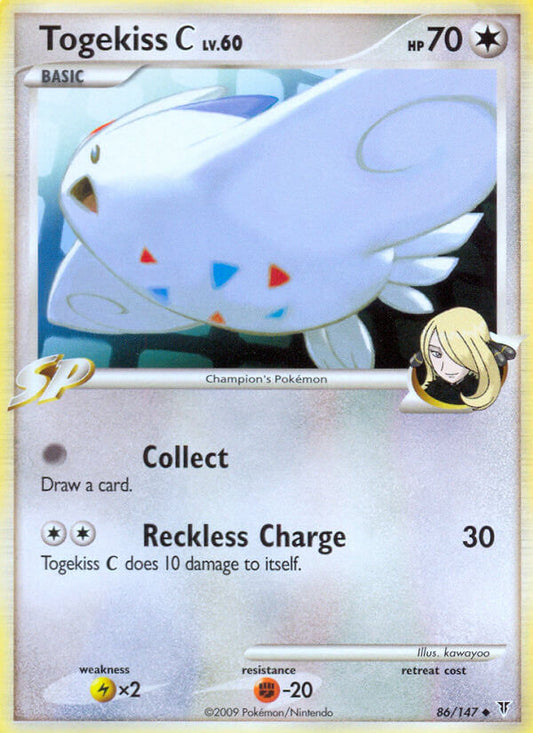 Togekiss C 86/147 Reverse Uncommon - MissingNo.