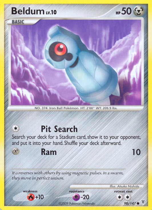 Beldum 90/147 Reverse Common - MissingNo.