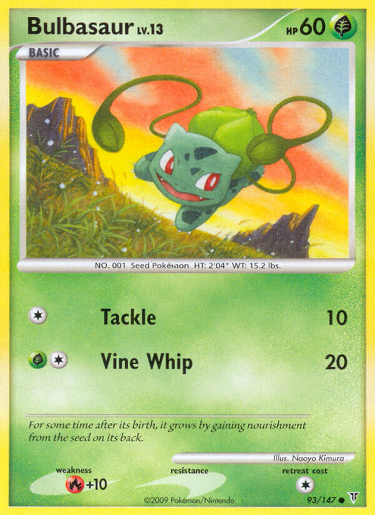 Bulbasaur 93/147 Reverse Common - MissingNo.
