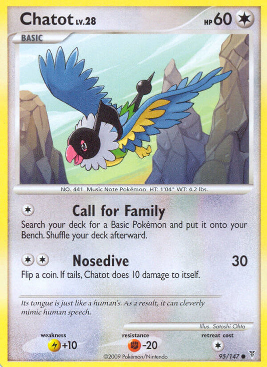 Chatot 95/147 Reverse Common - MissingNo.