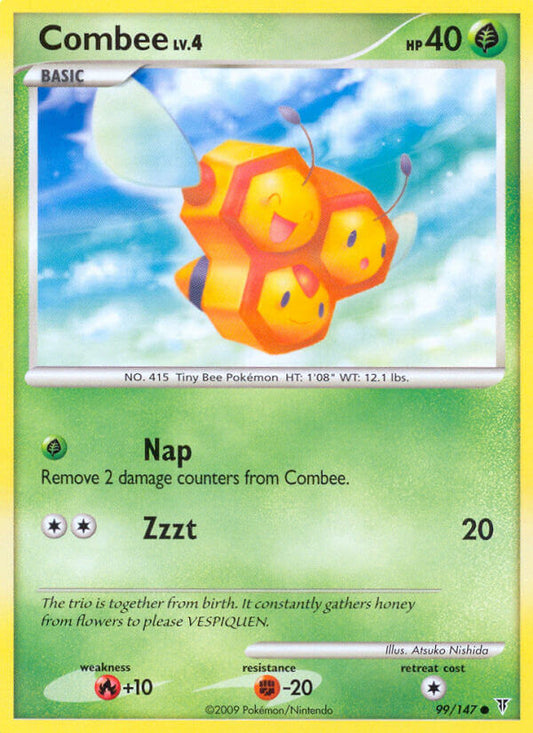 Combee 99/147 Reverse Common - MissingNo.