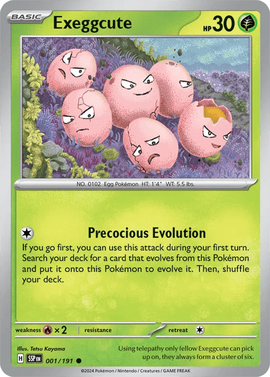 Exeggcute 1/191 Common - MissingNo.