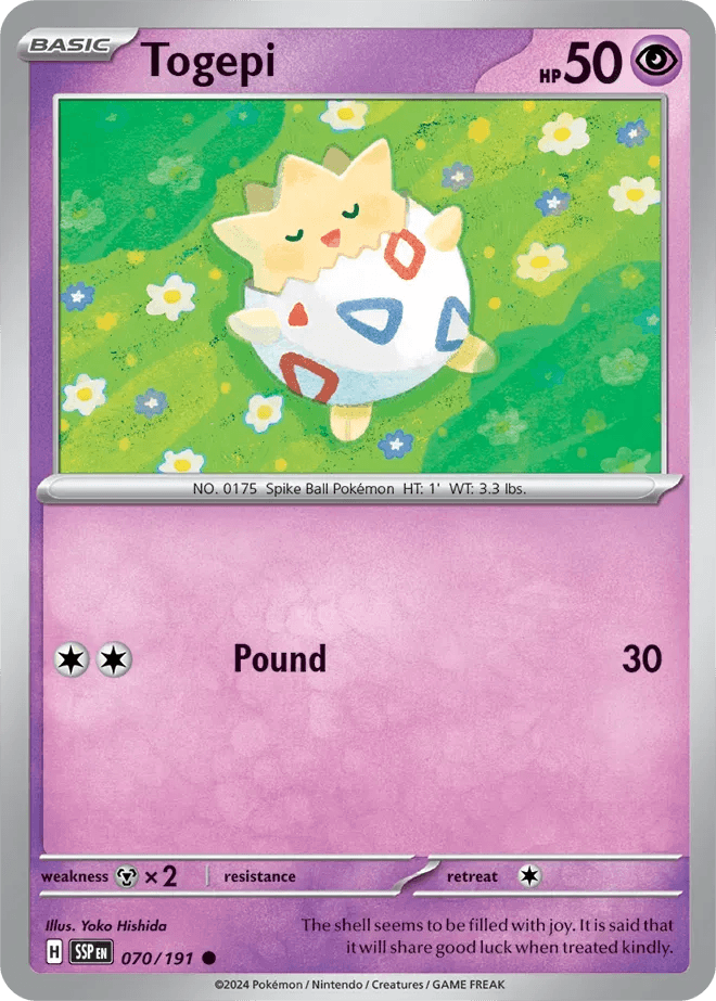 Togepi 70/191 Common - MissingNo.