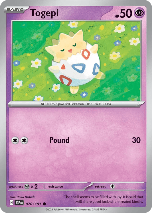 Togepi 70/191 Common - MissingNo.