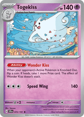 Togekiss 72/191 Holo Rare