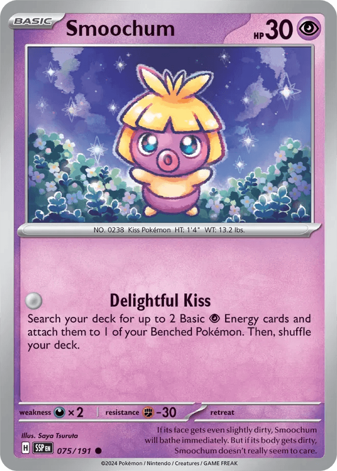 Smoochum 75/191 Common - MissingNo.