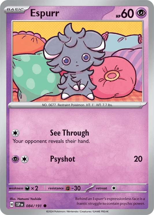 Espurr 84/191 Common - MissingNo.