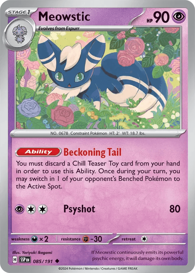Meowstic 85/191 Uncommon - MissingNo.