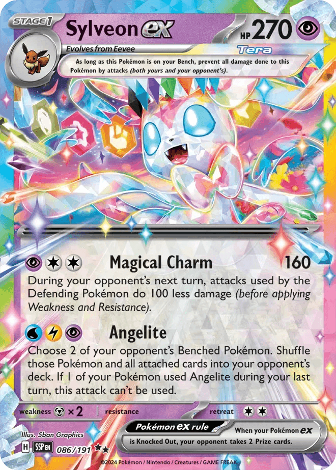 Sylveon ex 86/191 Double Rare ex - MissingNo.