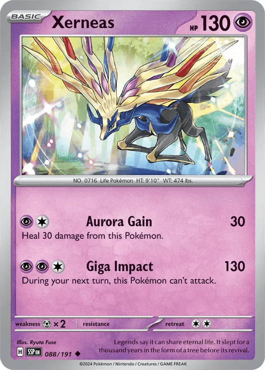 Xerneas 88/191 Uncommon - MissingNo.
