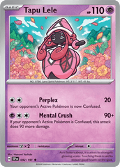 Tapu Lele 92/191 Holo Rare
