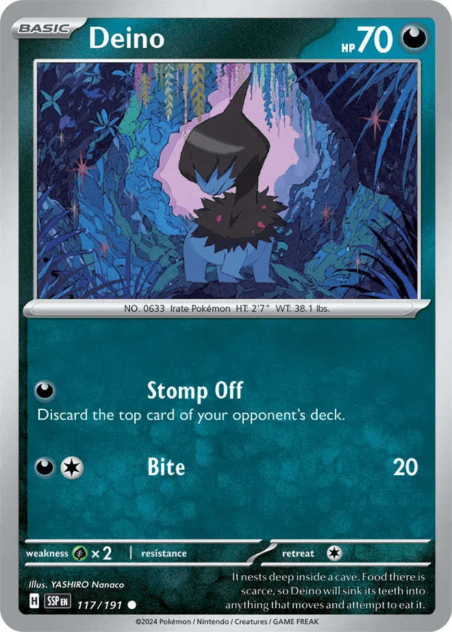 Deino 117/191 Common - MissingNo.