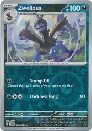 Zweilous 118/191 Reverse Common - MissingNo.